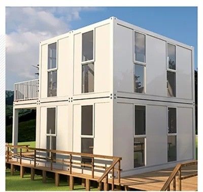 屋外移動生活 コンテナハウス ポータブルハウス 積み立てられる プリファブリック